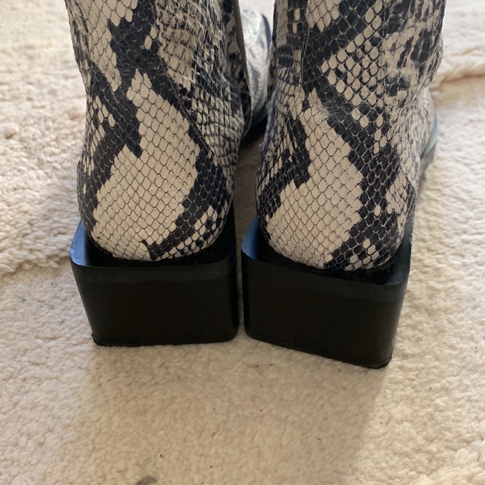 Zara booties python embossed - Picture 12 of 14